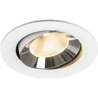 SLV LED Inbouwarmatuur Ø145mm | 17W 2700K 2400lm 927 IP20 | DALI | NUMINOS
