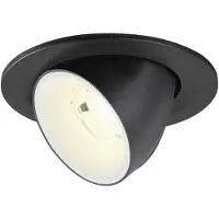 SLV Inbouwspot Numinos Gimble S zwart/wit 4000K - 20gr