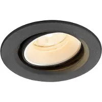 SLV Inbouwspot Numinos Move XS zwart/wit 2700K - 20gr