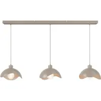 Masterlight Kantoor hanglamp Volta 3x Ø30cm - zand