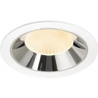 SLV Inbouwspot Numinos XL wit/chroom 2700K - 20gr