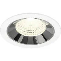 SLV Inbouwspot Numinos L wit/chroom 4000K - 55gr