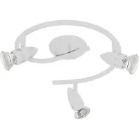 Eglo Opbouwspot Magnum-Led 3-lichts wit