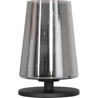 Steinhauer Tafellamp Ancilla, zwart, Woon-/ Eetkamer, metaal, Tafellamp