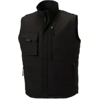 Russell Herren Vest / Winddichte vest FK684 (XXL) (Zwart)