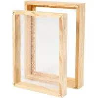 Creativ Company Grenen Papiermal met Dubbel Frame A5