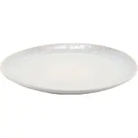 Intratuin Ontbijtbord Kea Wit / Paars D 22 H 1 Cm