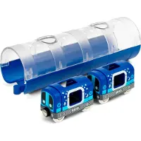 BRIO Metrotrein en tunnel - Glow in the dark - 3+ jaar - 33970