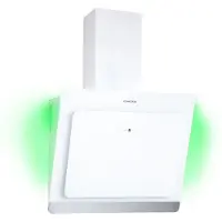 Klarstein Aurora 60 Smart afzuigkap 550 m³/h 60 cm schuin sfeerlicht EEK A++