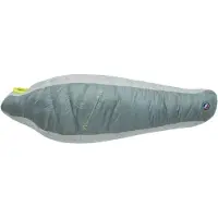 Big Agnes - Sidewinder 0 - Donzen slaapzak Long - Bodysize: 198 cm, groen/ evening primrose