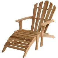 Hartman Frederishaven Deckchair – Teak Armleuning – 73x158x89 cm – 135 kg Belastbaar
