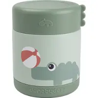 Done by Deer - Insulated food jar - Playground Green - 300 ml