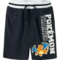 Name It Kids Broek 'NKMMoris Pokemon' navy / azuur / oranje / wit