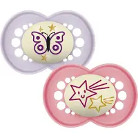 Mam Original Night Silk 2p Box V-6-16m Speen
