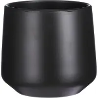 Mica Decorations Bloempot Mica Decorations Amber Dark Grey Matt 23,5 cm