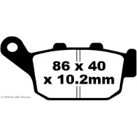EBC Brakes SFA140 Remblokken