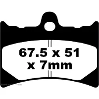 EBC FA126 Remblokken