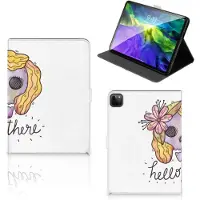 B2Ctelecom Tablettasje iPad Pro 11 2020/2021/2022 Boho Skull