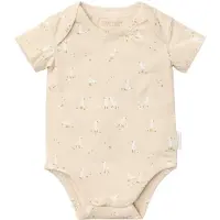 Little Dutch Little Goose Korte Mouw Romper - Maat 44 - Beige