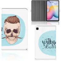 B2Ctelecom Tablettasje Samsung Galaxy Tab S6 Lite | S6 Lite (2022) Gentleman Skull