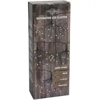 Svenska Living Deco Cluster Verlichting 6x25LED 2,5m Warmwit warmwit Kunststof