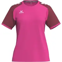 Erima Wings Jersey Korte Mouw Roze Glo/bordeaux