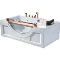 AEA Luxuswanne Bad Badewanne Wellnesswanne Wanne Whirlpool 170x92 cm