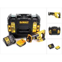 DeWalt DCS 367 P1 accu reciprozaag 18V borstelloos + 1x accu 5.0Ah + lader + TSTAK
