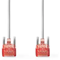Nedis CAT6 Netwerkkabel | RJ45 Male | RJ45 Male | U/UTP | 10.0 m | Rond | PVC | Grijs | Label - CCGL85200GY100
