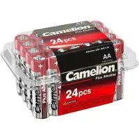 Merkloos AA Plus-alkalinebatterij | 24 stuks