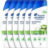 Head & shoulders Sensitive Anti-Roos Shampoo voor Gevoelige Hoofdhuid - Met Aloë Vera - 6 x 250ml