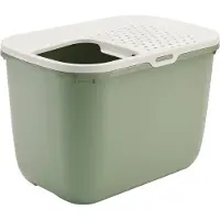 Savic kattenbak hop in botanical groen - 58,5x39x39,5 cm