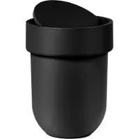 Umbra Touch afvalemmer 19x19x30cm Polyester Zwart 023269-040