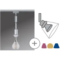 Paulmann Deco Pendel Hanglamp URail E14 Chroom (mat)