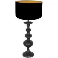 Anne Light & Home Zwarte tafellamp Lyons