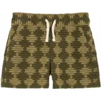 OAS Korte Broek Kids Forti Braga Dark Green-Maat 122 / 128