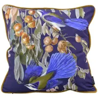 NOVÉE Midnight birds | 45 x 45 cm | kussenhoes | velvet/polyester