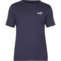 Puma Shirt 'ESS Tape' marine / wit