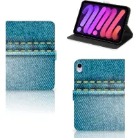 B2Ctelecom iPad Mini 6 (2021) Tablet Hoes met standaard Jeans