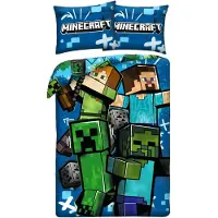 Halantex SP. z.o.o. Minecraft beddengoed, versie 9, 140 x 200 cm / 70 x 90 cm