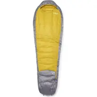 Rab - Women's Neutrino -6C / 20F - Donzen slaapzak Long - Body Size: 185 cm, zinc / dark pollen