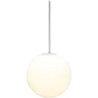 Newgarden Pianeta LED buiten hanglamp, Ø 25 cm Pianeta, dimbaar, wit / opaal, Kunststof