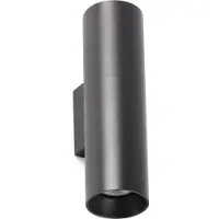 Faro Stan - wandverlichting - 6 x 7,2 x 22,5 cm - mat zwart