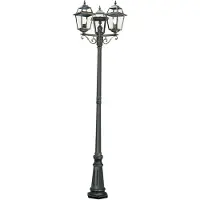 Searchlight Klassieke lantaarn New Orleans 3-lichts bronsbruin