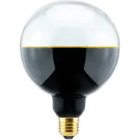 Segula LED lamp E27 | Illusion Globe G125 | Zwart/Helder | 1900K | Dimbaar | 5.2W (24W)