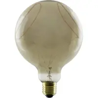Segula LED lamp E27 | Two Crescent Illusion Globe 125 mm | Smokey