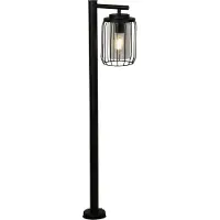 Searchlight Tuinpadverlichting Reed, dimbaar, zwart, Aluminium, Modern, Tuinpad verlichting