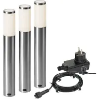 Gardenlights Staande Tuinlamp 12V | Lunia set | 1W 90Lm 3000K\6000K | IP44