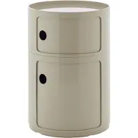Kartell New Componibili Big 2 Elements | Dove Grey