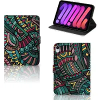 B2Ctelecom iPad Mini 6 (2021) Tablet Hoes Aztec